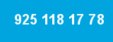 925 118 17 78